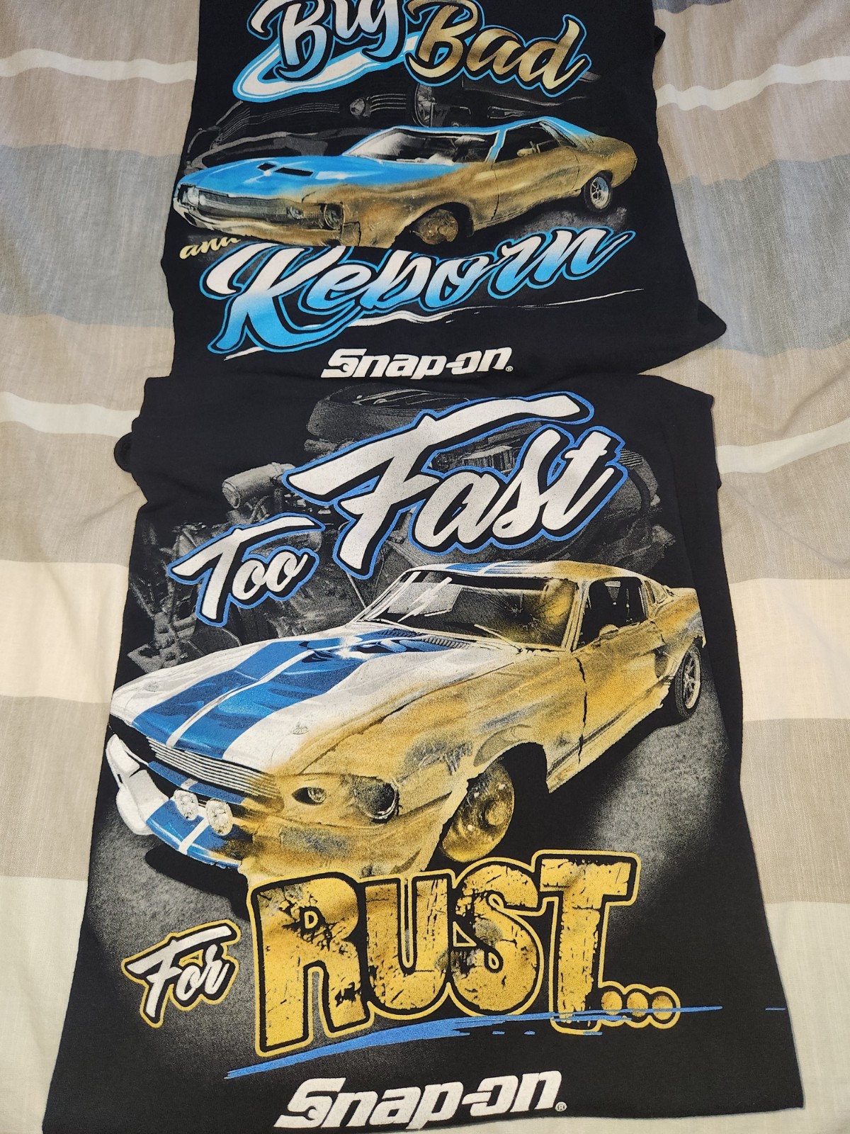 Snap-On Tools VINTAGE MUSCLE CAR T Shirt Lot Sz XL MENS OLD SCHOOL RARE