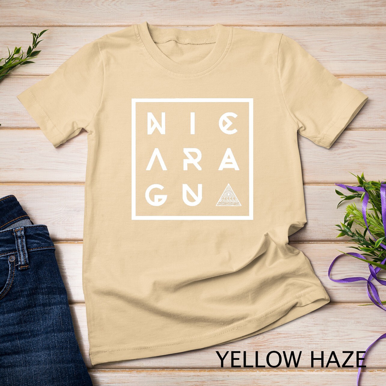Geometric Nicaragua Premium T-Shirt Unisex T-shirt