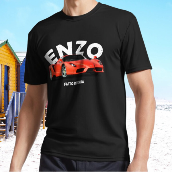 New Enzo Active T-Shirt Funny Size S – 5XL