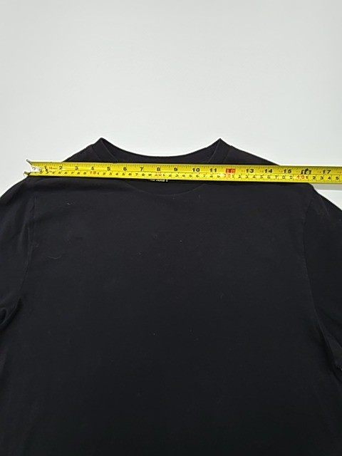 Old Navy Men’s T-Shirt Black Basic Size M Soft Washed Regular Crew Neck