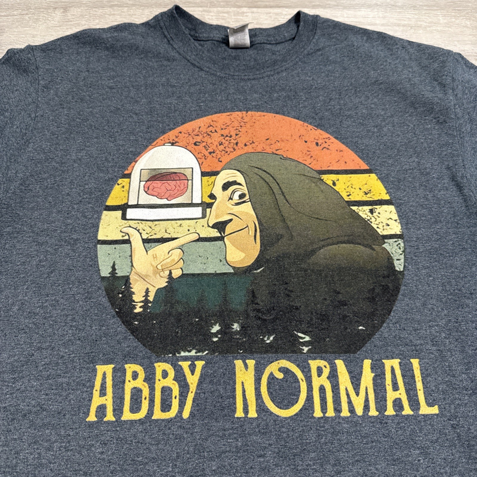 Young Frankenstein Shirt Abby Normal Igor Marty Feldman Movie Men’s Large Tee