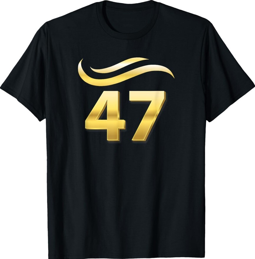 Trump Golden Age 47 With Golden Trump Hair Maga Unisex T-Shirt