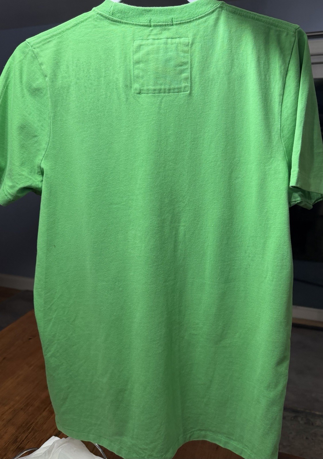 90’s Vintage Abercrombie & Fitch Men’s 2XL Green Graphic Logo Short Sleeve Tee