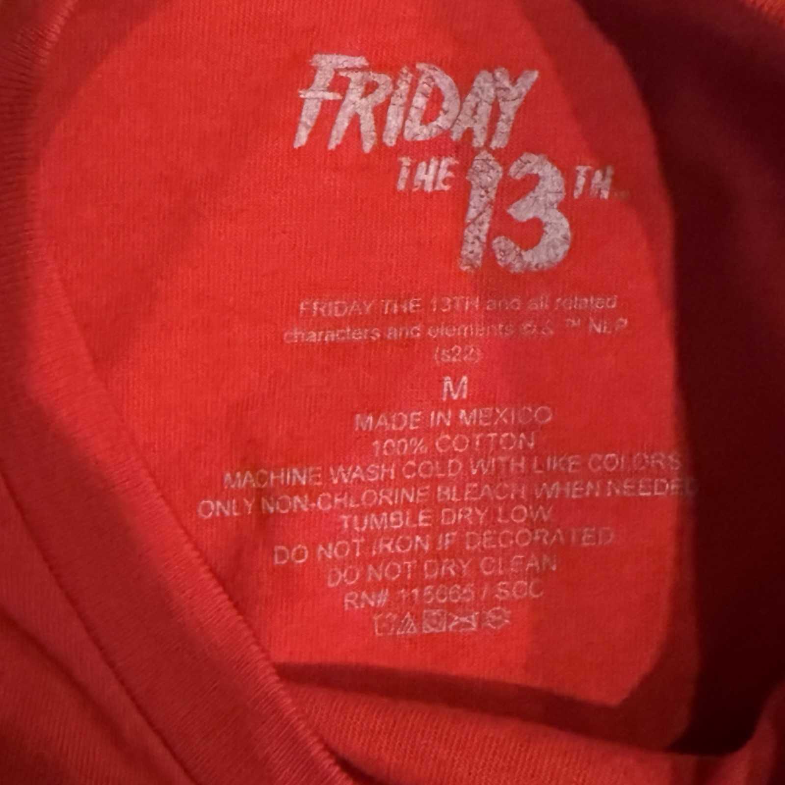 Friday the 13th Medium Adult T-Shirt – VII Jason Takes Manhattan Poster Graphic