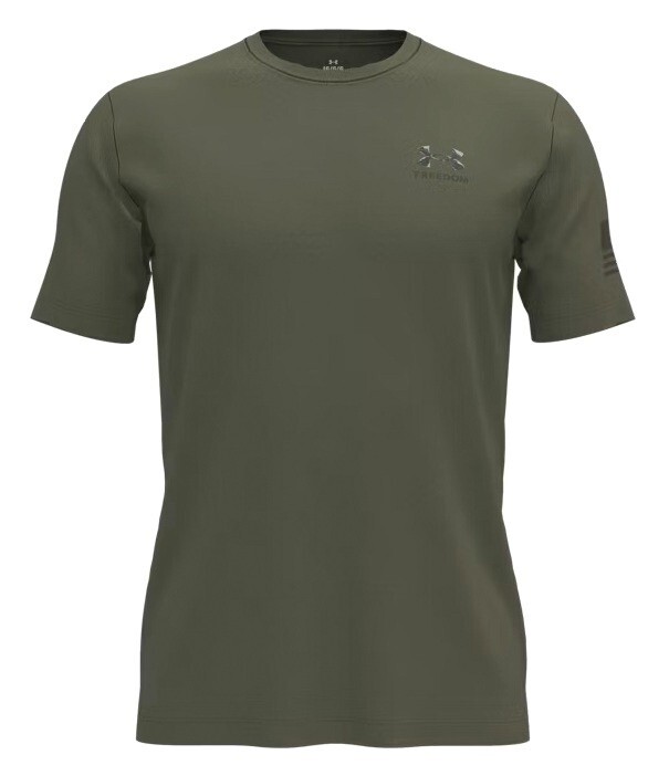 Under Armour 1389920 UA Men’s Freedom Snake Knife Cotton OD Green T-Shirt