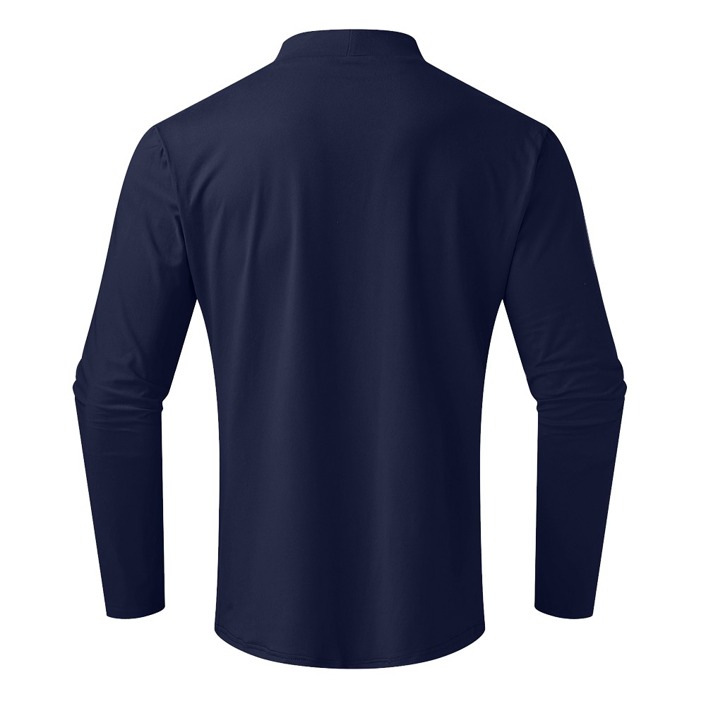 Men High Turtle Neck T Shirt Polo Tops Winter Warm Long Sleeve Baselayer Jumper