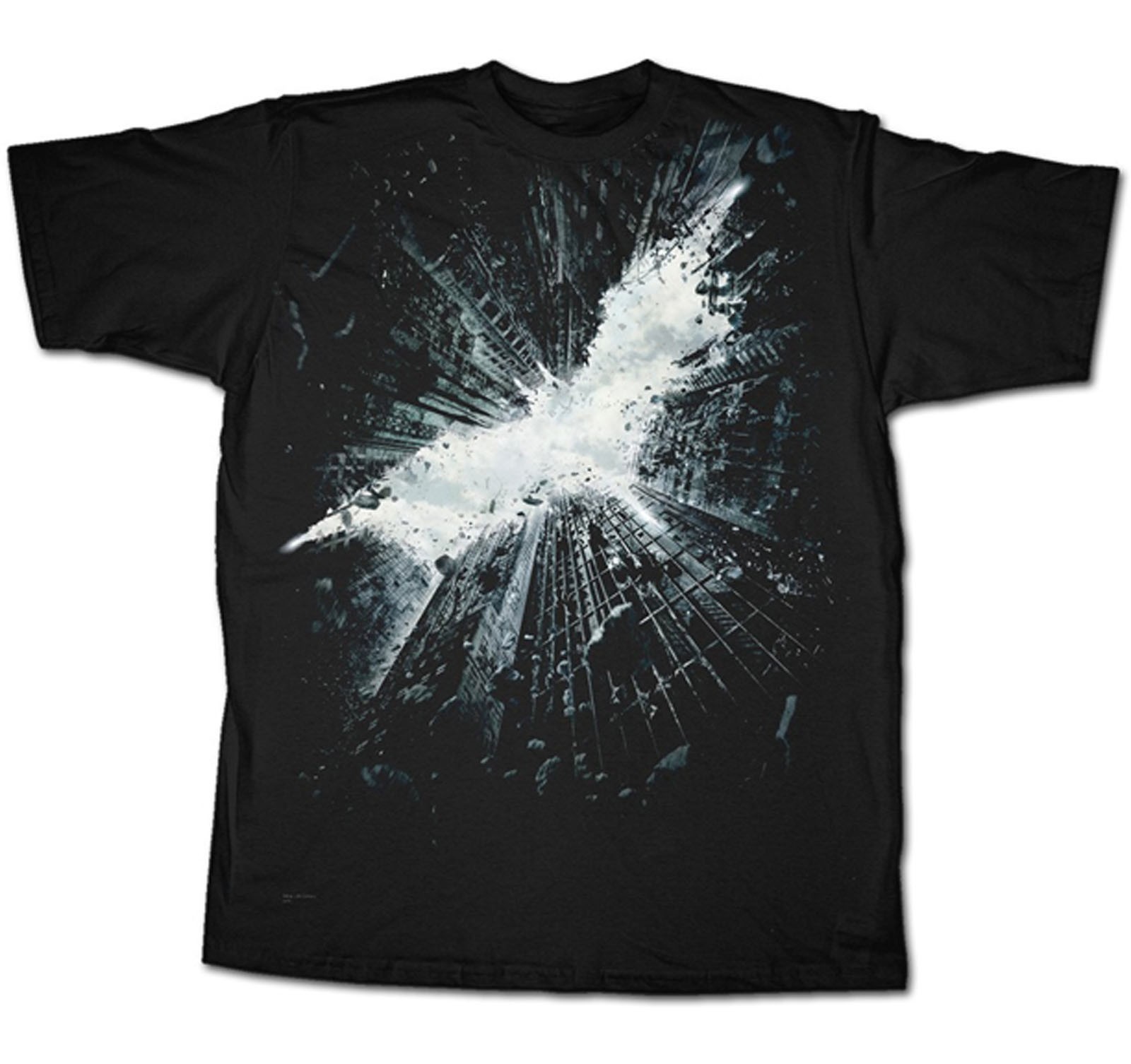 Batman Shirt The Dark Knight Rises T-Shirt Logo Gifts Gear DC Comics Apparel 2XL