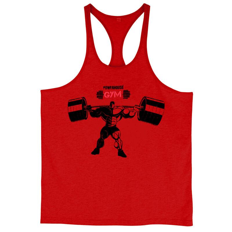 Men’s Stringer Muscle Bodybuilding Shirt Tank Top Gym Singlet Fitness Sport Vest