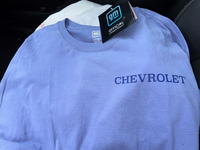 NWT 1964 Impala by Chevrolet The Luxury Chevrolet 2-sided tee shirt XL