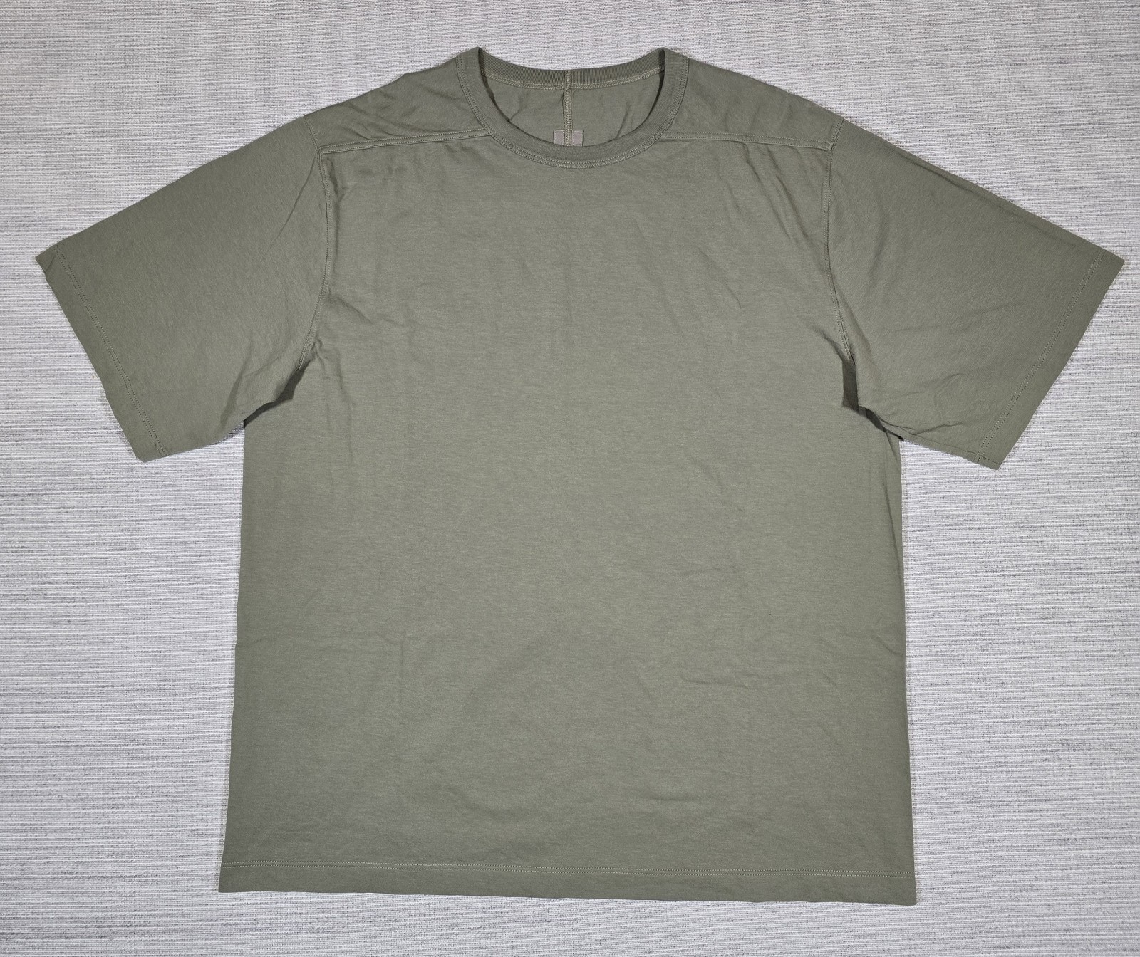 Rick Owens Brad T-Shirt Men Sz M Celadon Green S/S 25 Hollywood Collection