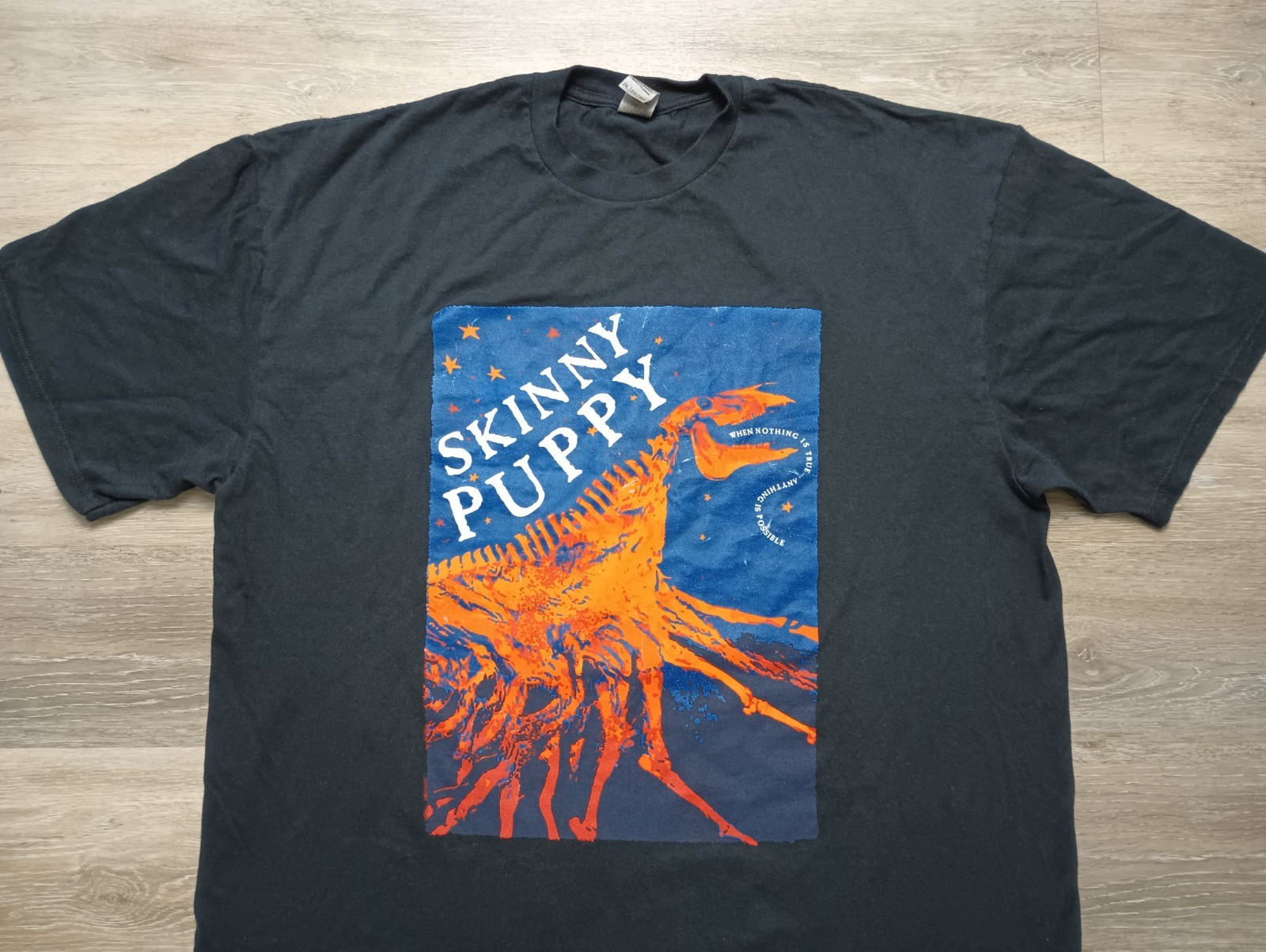 Skinny Puppy Final Tour T Shirt 2023 sz XXL Industrial band NIN goth metal rock