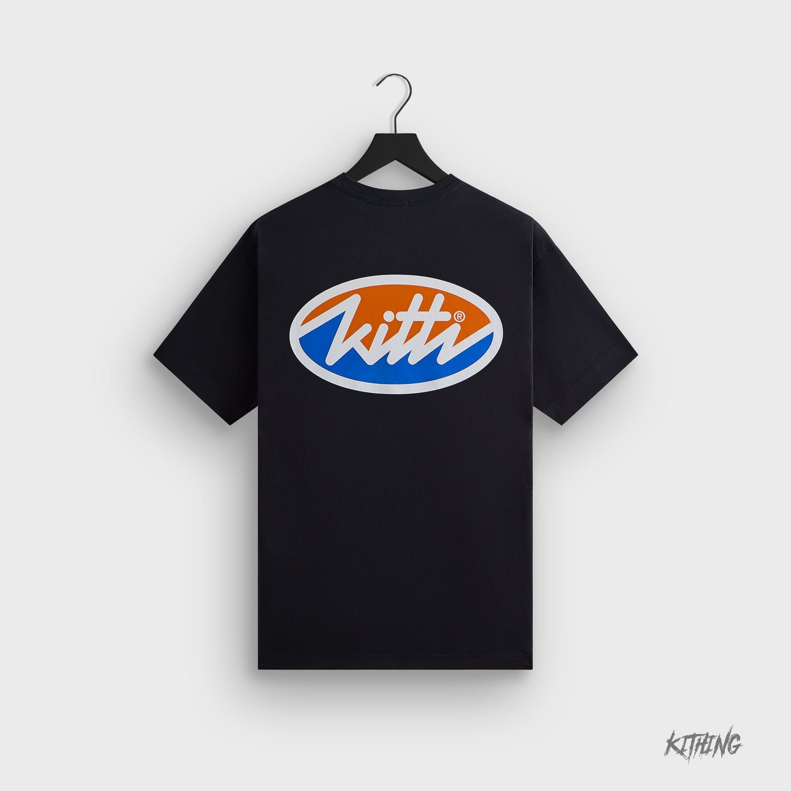 KITH 25SS Ellipse Logo Box Cotton Relaxed Tee Unisex