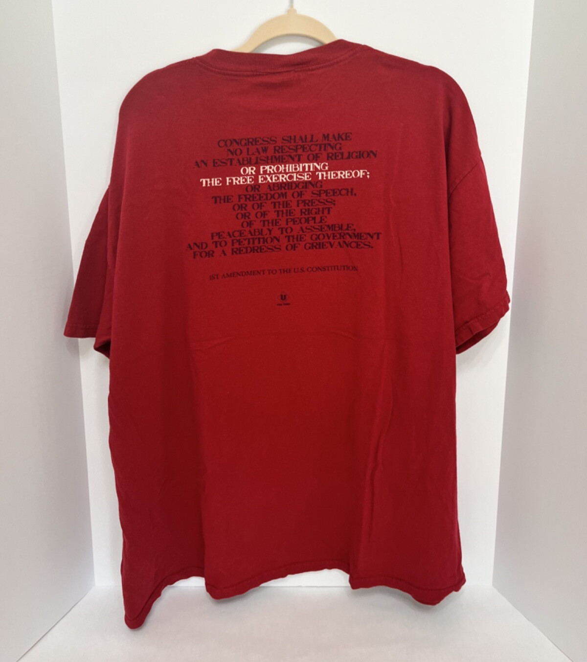 Red White Blue T-Shirt American Flag “Freedom of Religion”