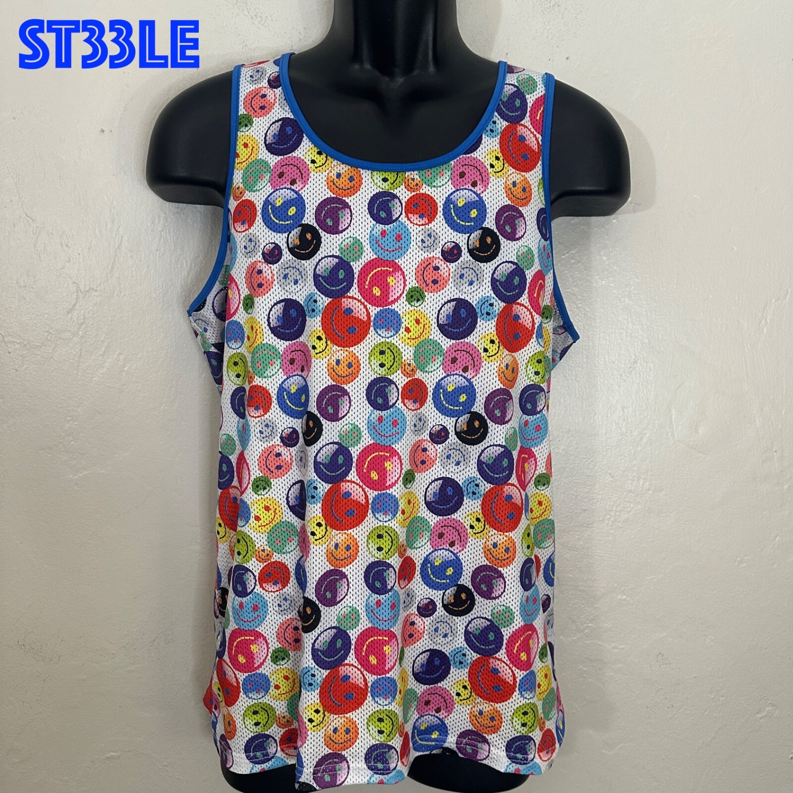 Steele Mesh Tank Top Small Gently worn 90% polyester / 10% elastane