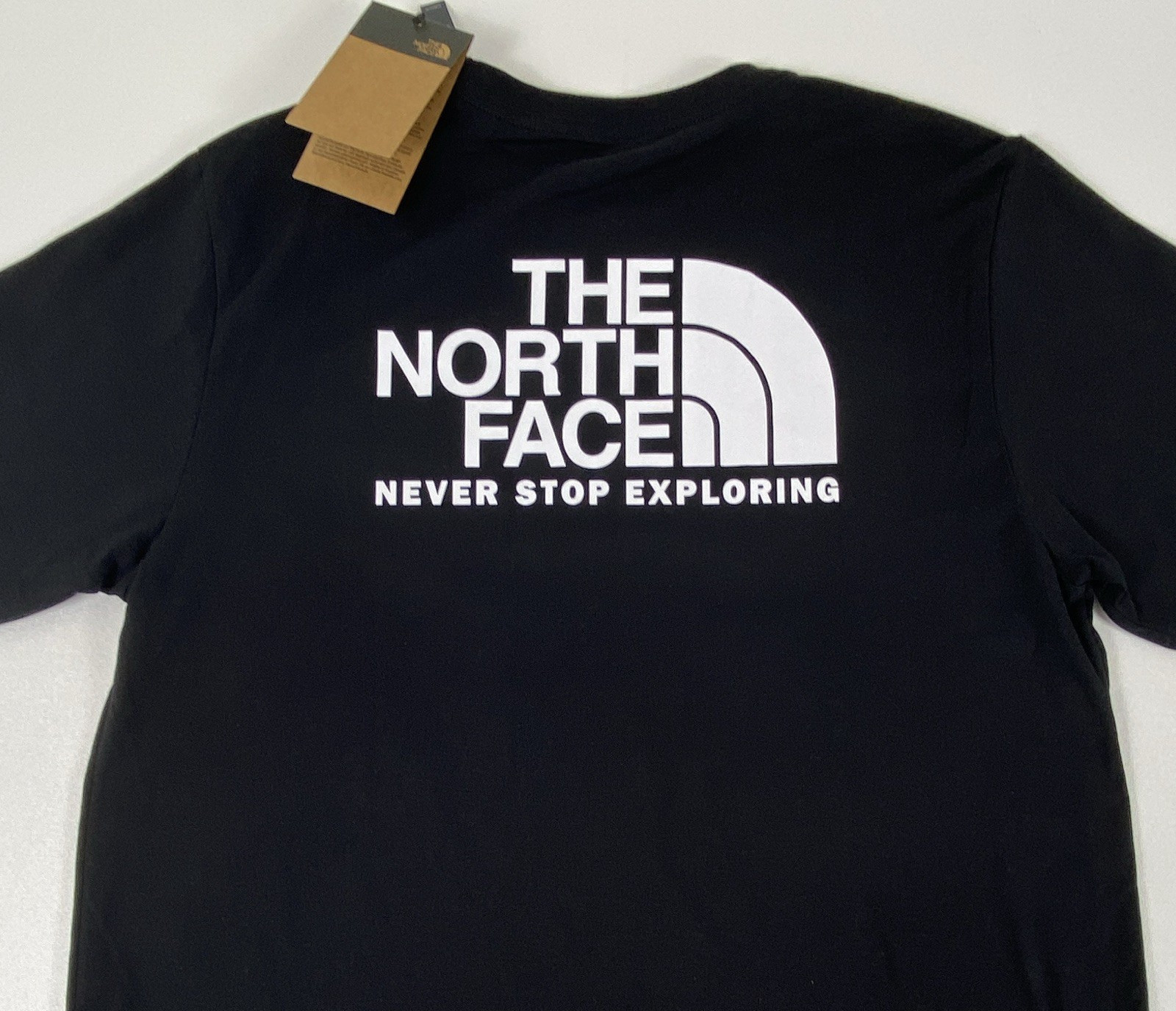 The North Face Men’s Crew Neck Short Sleeve Logo Graphic Tee M Cotton Jersey