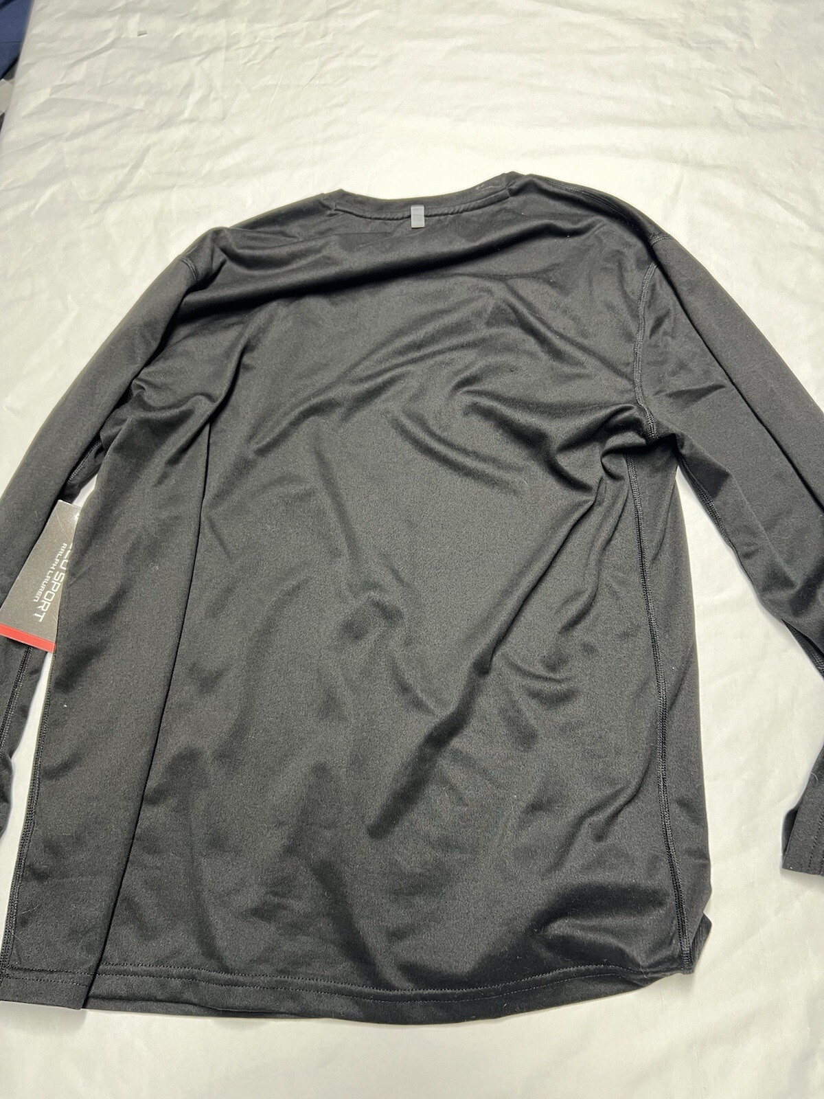RALPH LAUREN (Black) PERFOMANCE Jersey Long Sleeve T’s Men’s NWT $49.50 Small