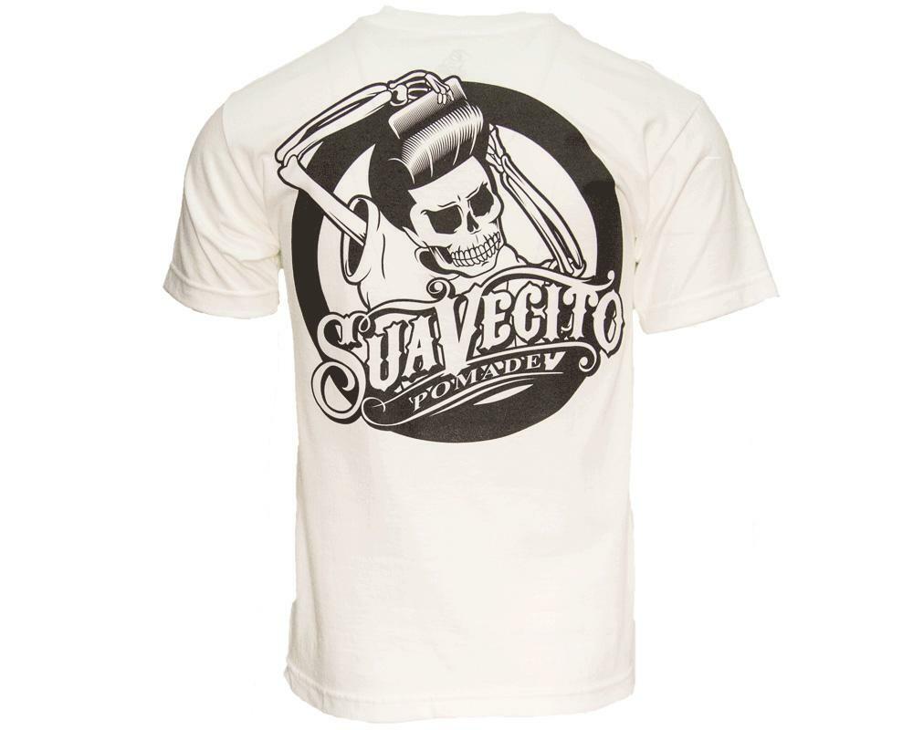 Men’s Suavecito OG White Tee Shirt (S, M, L, XL, 2XL, 3XL, 4XL, 5XL)
