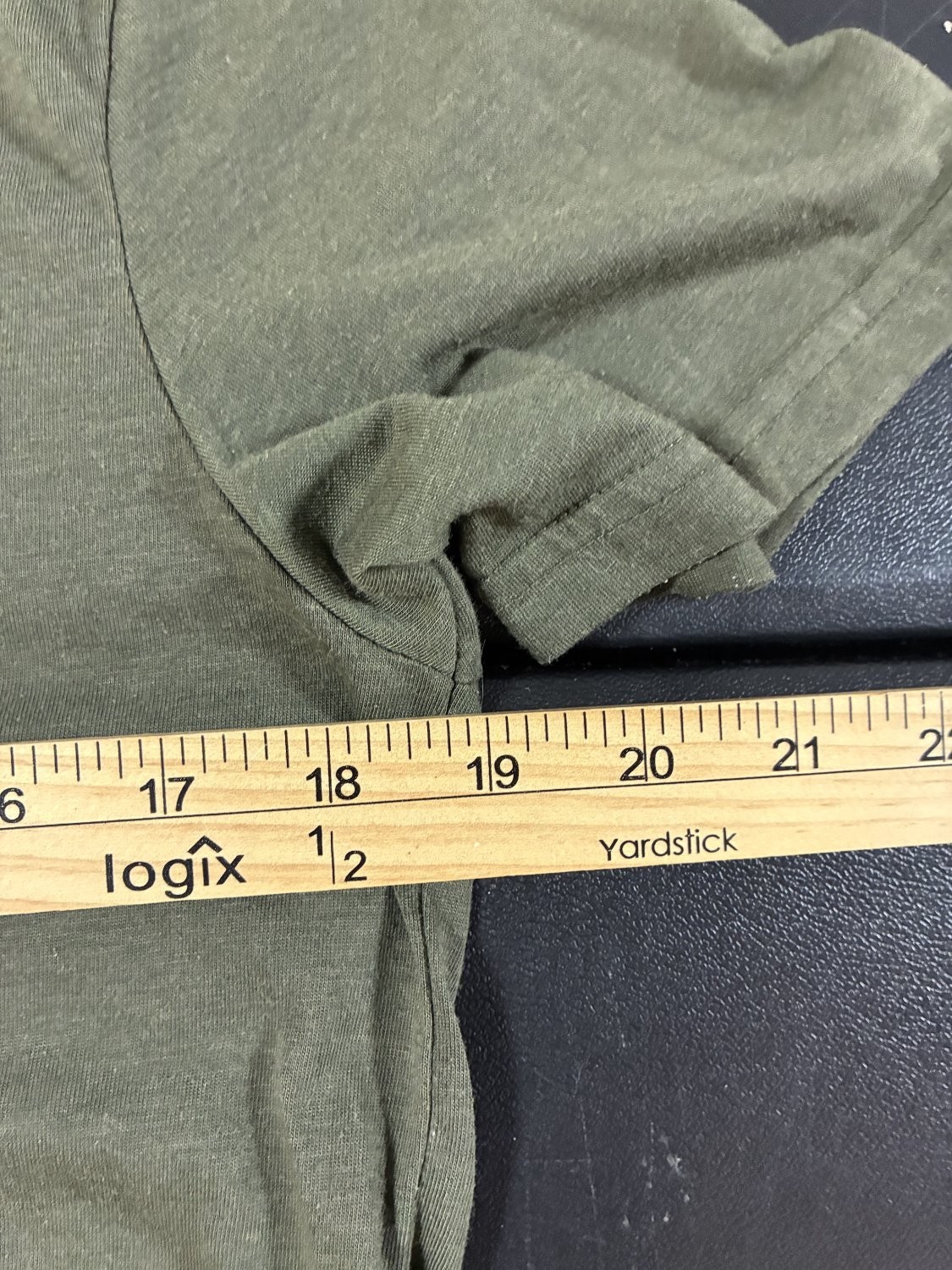 Roark T-Shirt Run Amok Mens S Olive Green Crew Neck Short Sleeve