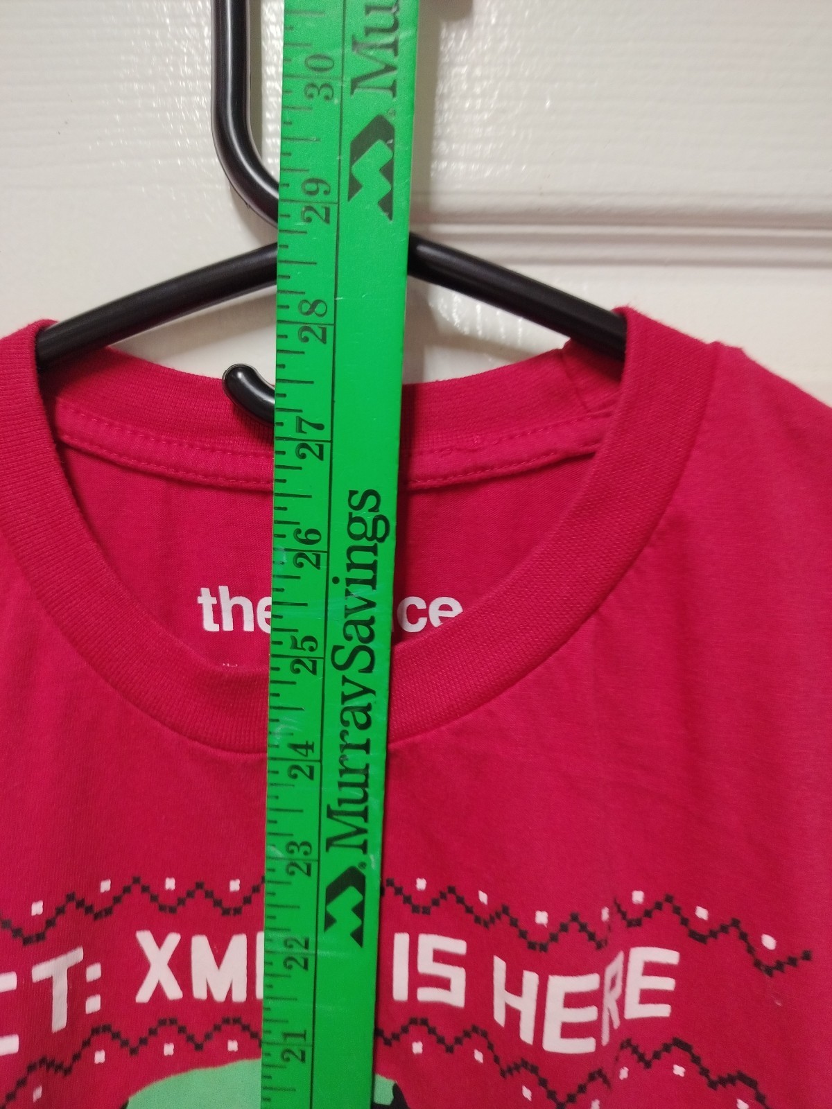 The Office Dwight Schrute Elf Ugly Christmas T-Shirt Men’s M Fact: XMAS IS HERE
