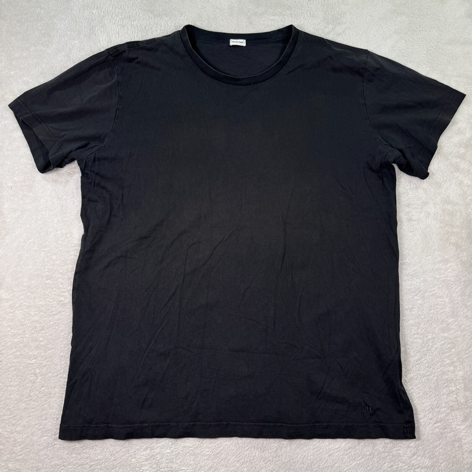 Son of a Tailor Shirt Mens Custom 2XL Black Regular Short Sleeve Pullover Casual