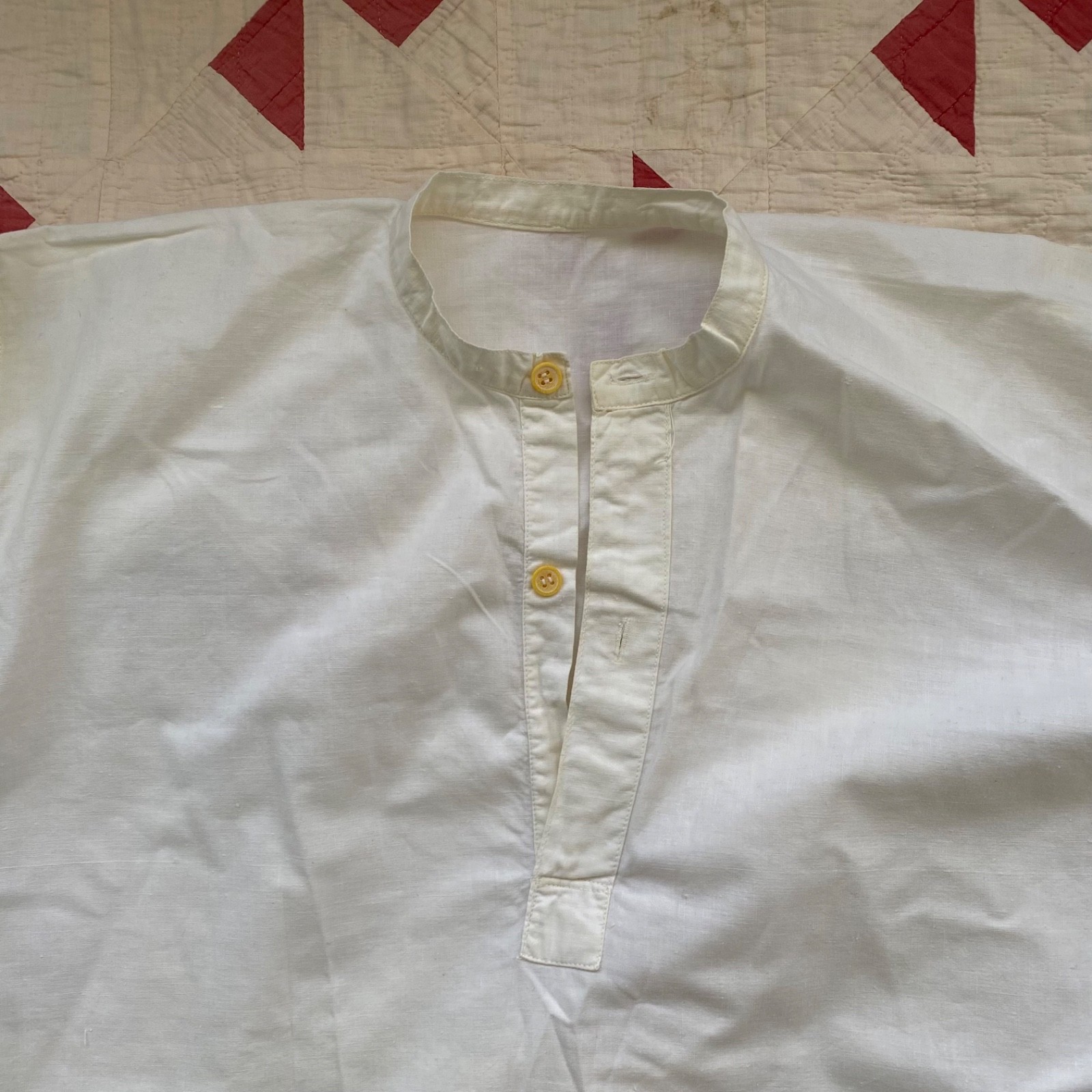 Vintage 30s? european army military work cotton under shirt