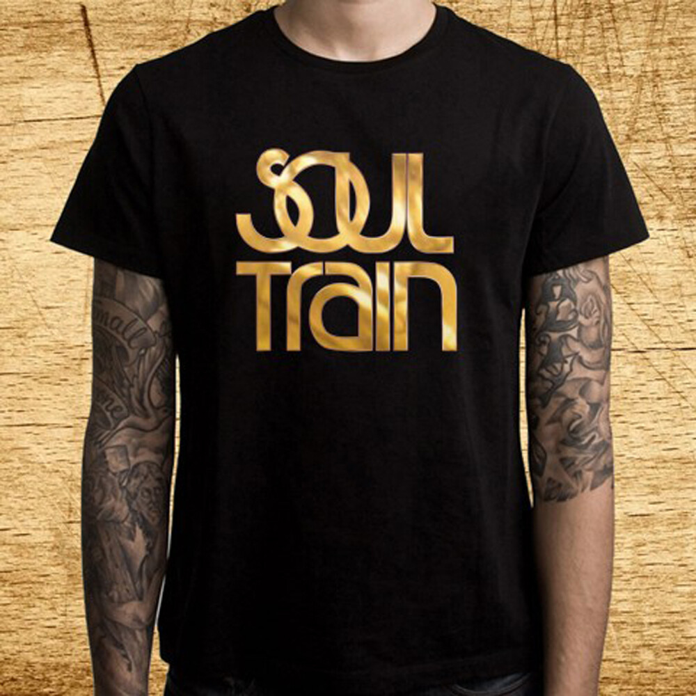 SOUL TRAIN Music TV Show Men’s Black T-Shirt Size S-5XL