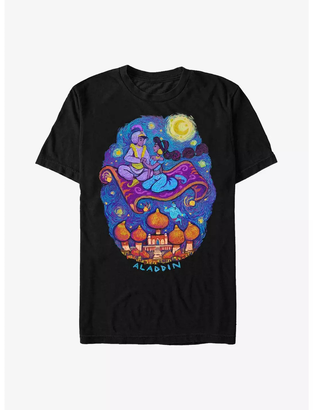 Disney Aladdin Starry Carpet Ride T Shirt Size S – 5XL Gift For Friends