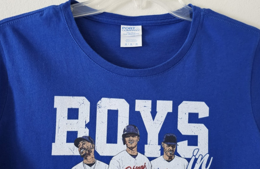 Los Angeles LA Dodgers Baseball Boys in Blue T-Shirt Medium Unisex