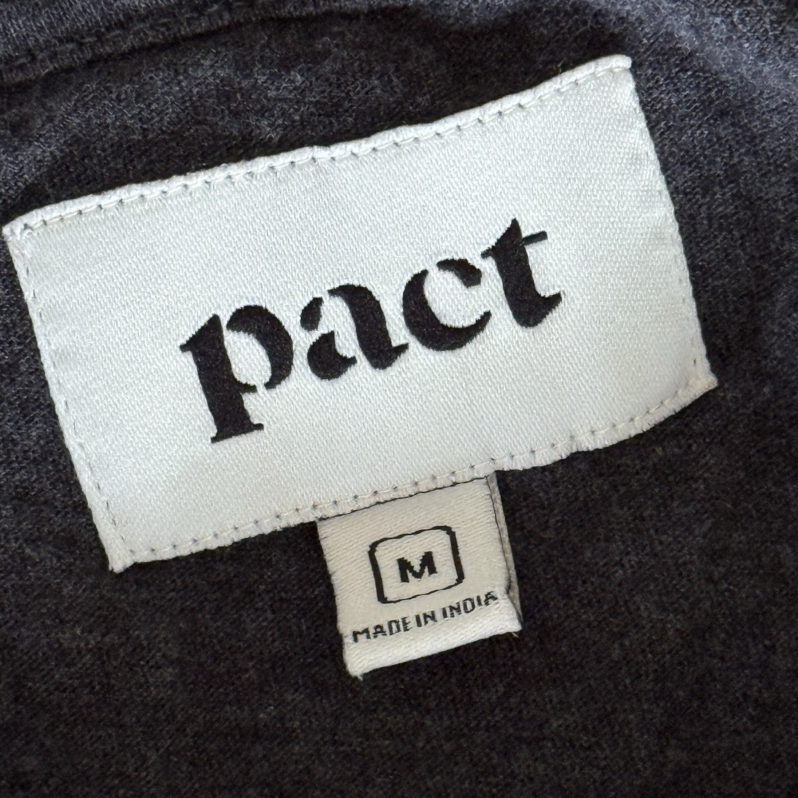 Pact Greatful Dead Mens 100% Organic Cotton Tee T Shirt SZ M Sustainable Graphic