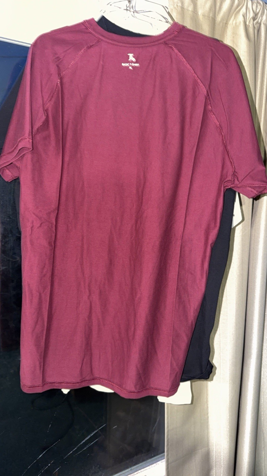 Tailored Athlete Men’s T-Shirt 3-Pack Black/White/Burgundy XL