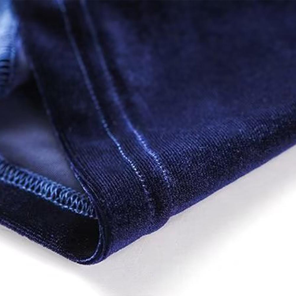 Mens Velvet Slim Half Turtleneck Pullover Long Sleeve Elastic Blouse Tops