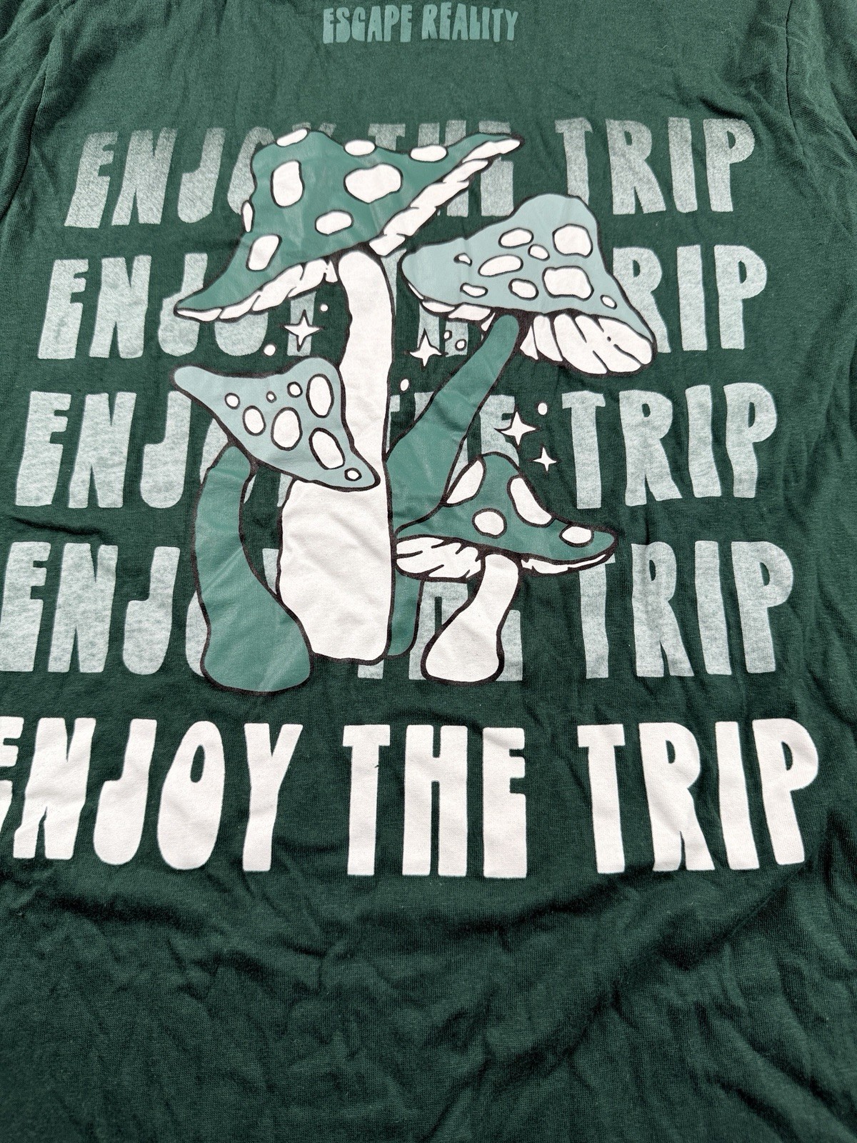 Eighty Eight Brand T-Shirt Men’s Size Small Dark Green No Time Like The Present