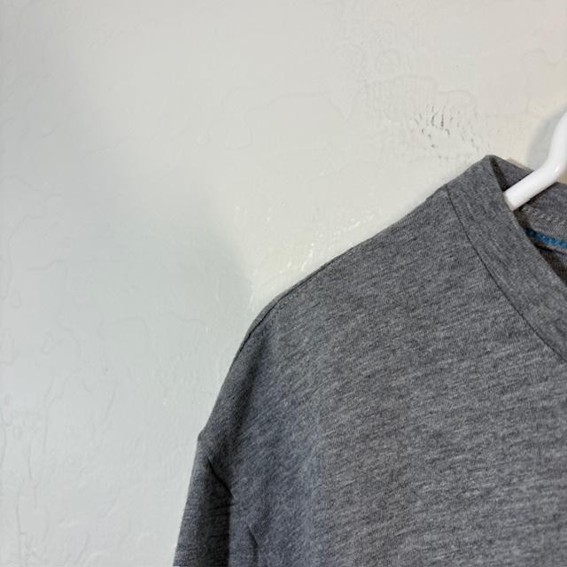 Mack Weldon Shirt Mens Medium Gray Pima Cotton Long Sleeve Crewneck Tagless Tee