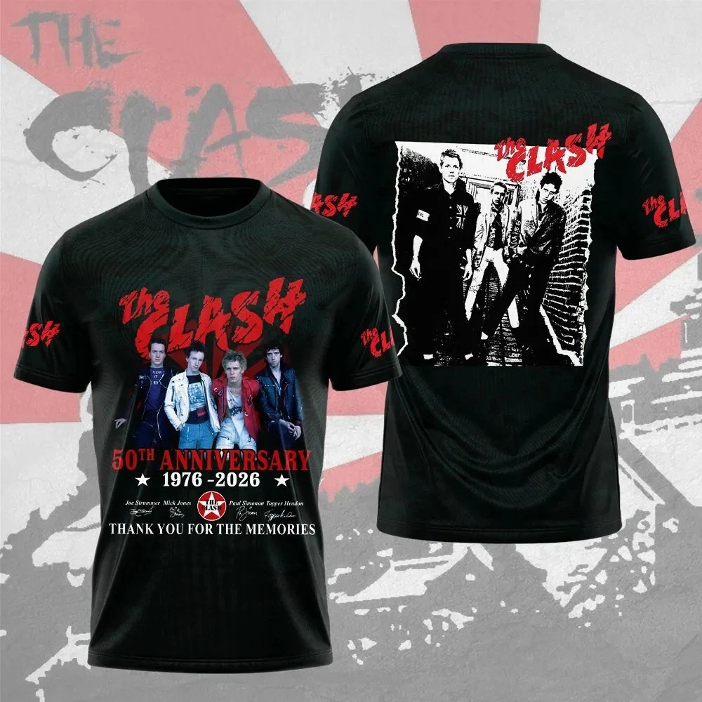 The Clash 2026 3D Tour 2026 Full Size 3D T-Shirt Gift For Fan TU1838
