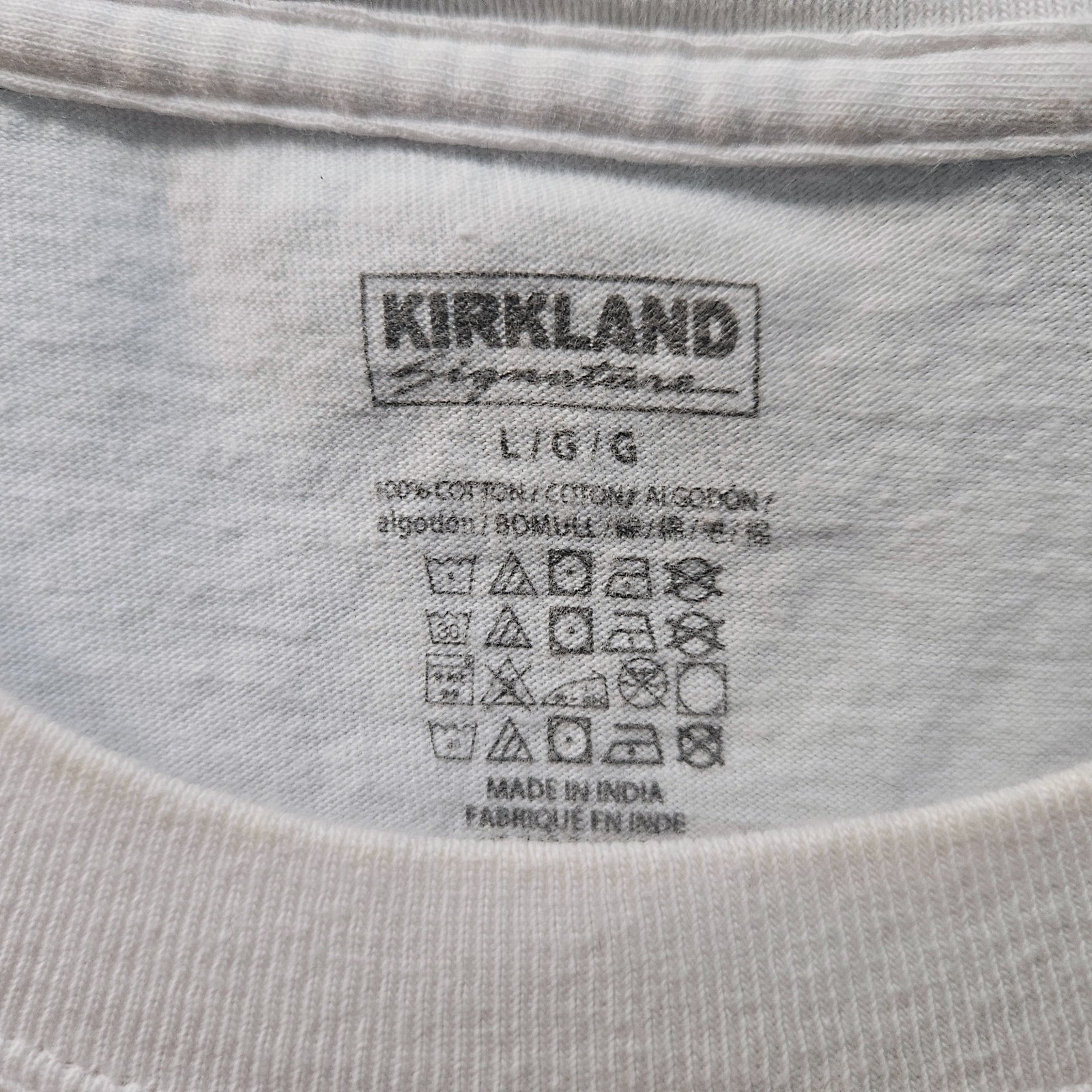USA 250 T-Shirt Men’s Sz Lg, Used, Very Good Cond., Kirkland Brand, Non Smoking