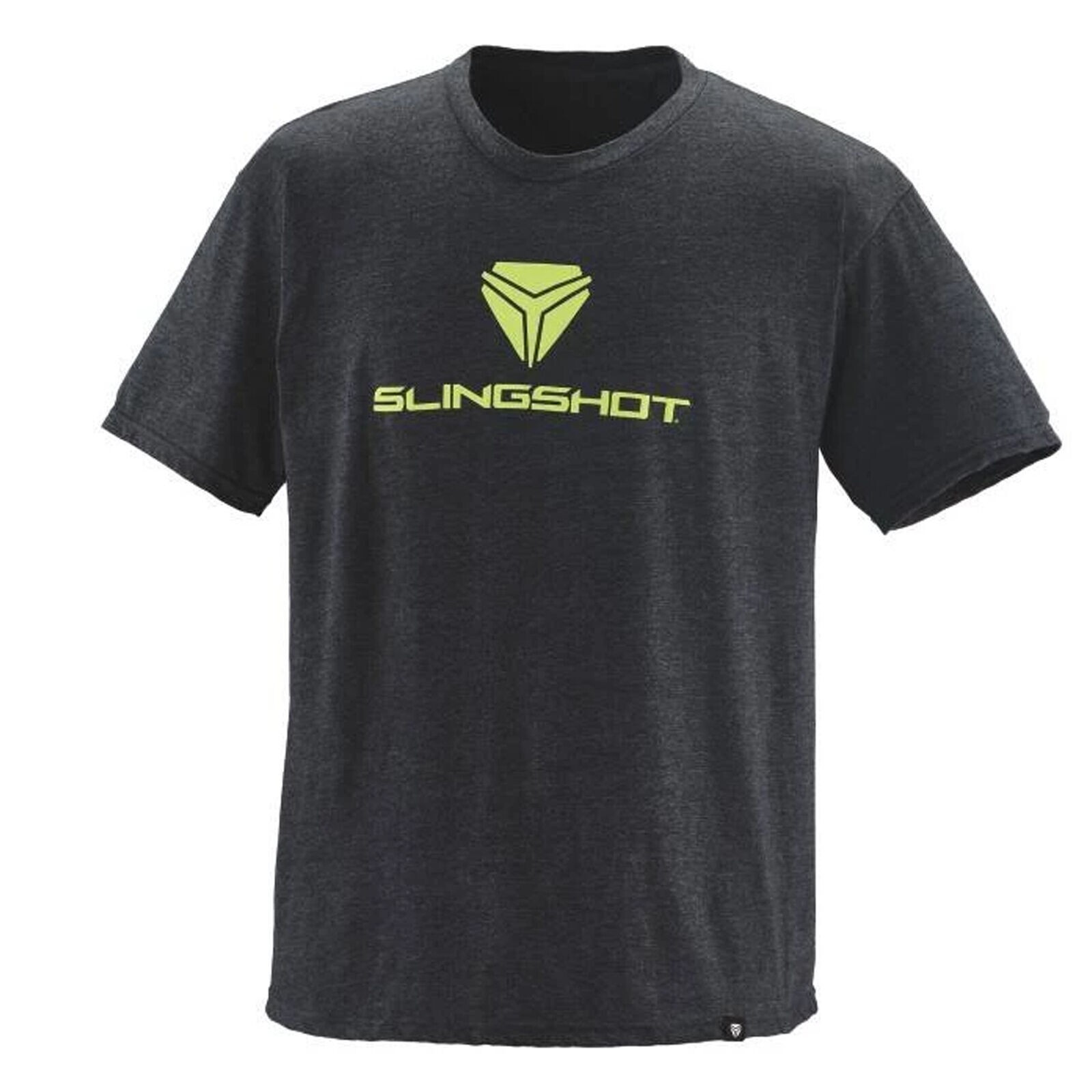 Polaris Slingshot Charcoal Gray/Green Solid Graphic T-Shirt ~ Men’s *BRAND NEW*