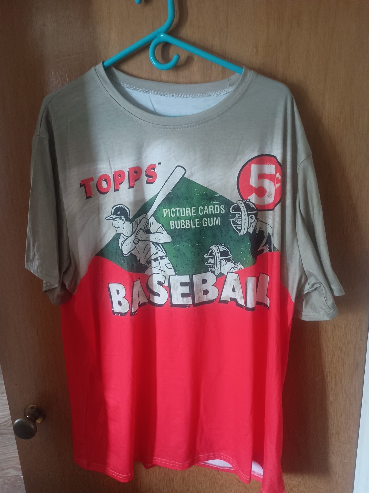 Topps Baseball Nostalgia Shirt – Men’s 3XL, New