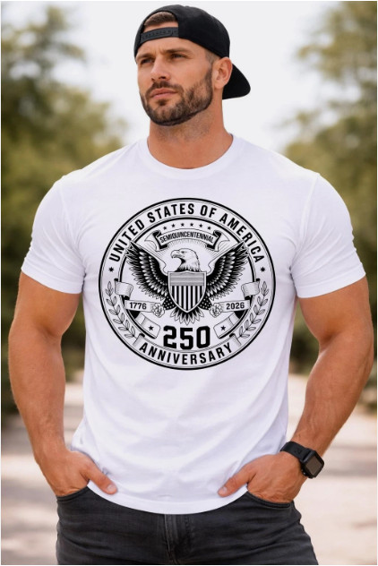 USA 250th Anniversary Shirt, Semiquincentennial 1776 2026 Tee, Patriotic Eagle