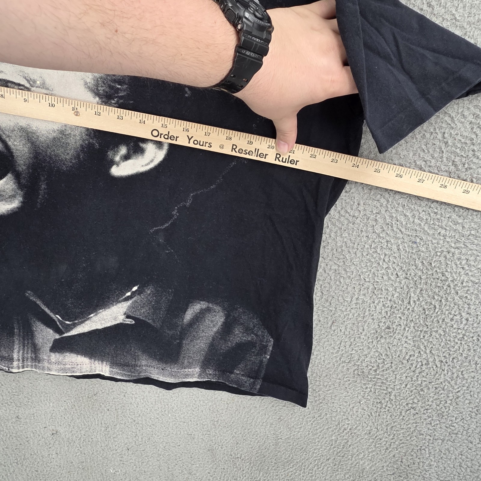 Vintage Stanley Desantis Kramer Shirt Mens XL Black Seinfeld Single Stitch 90s