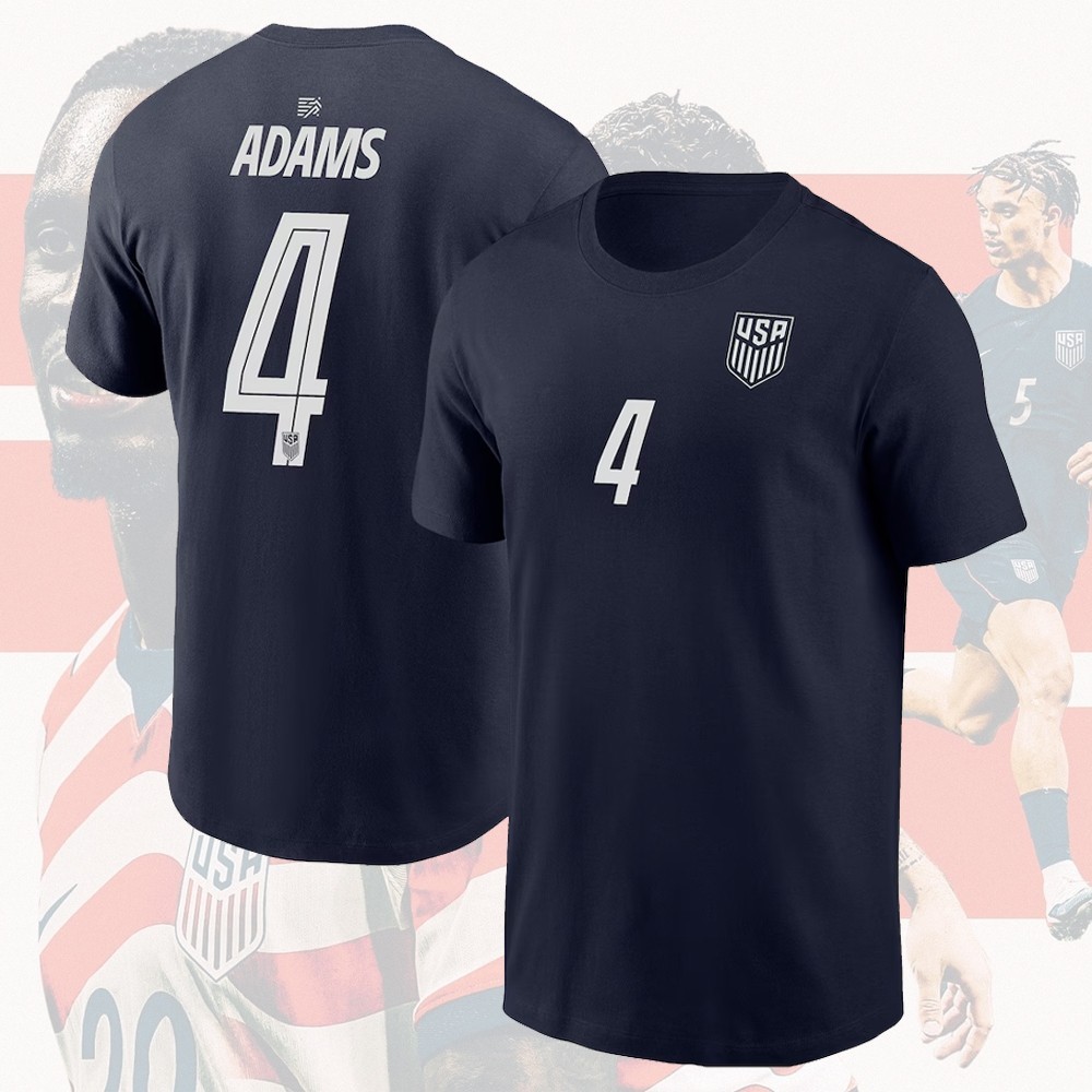HOT! USA Team Name and Number Player Perfect Gift For True Fan Tee