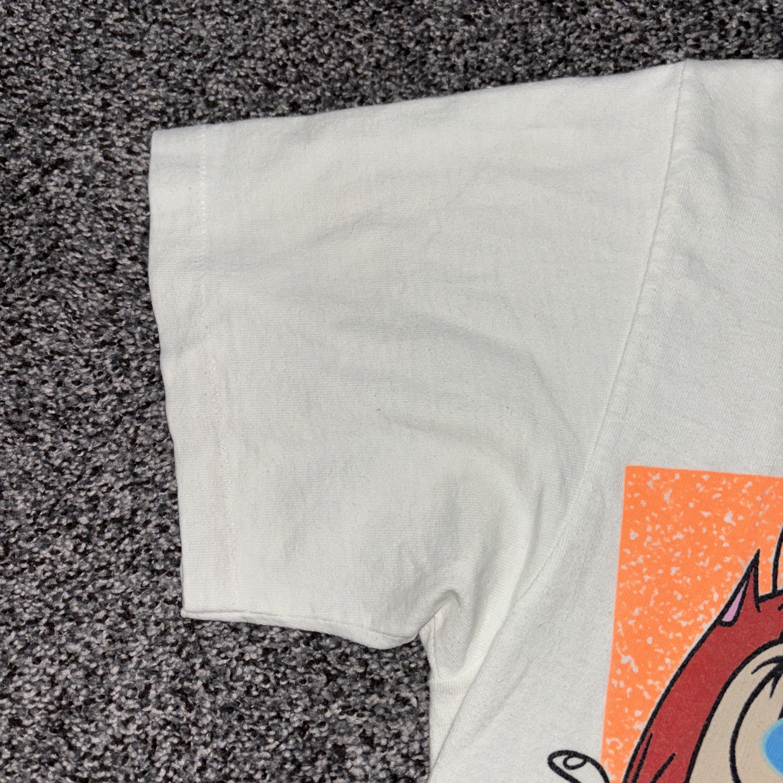 Vintage Ren and Stimpy T-Shirt 1991 Nickelodeon Size Small Changes MTV No Tag
