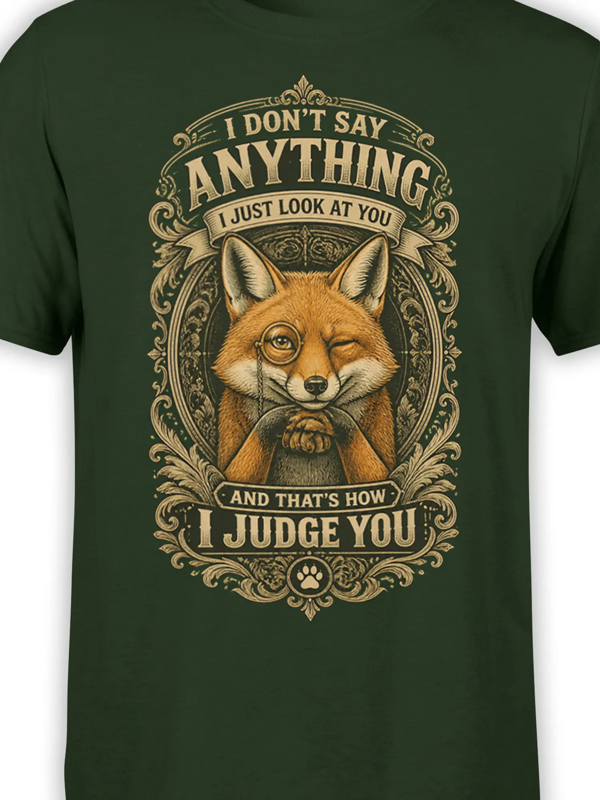 Judgy Fox T-Shirt | Unisex