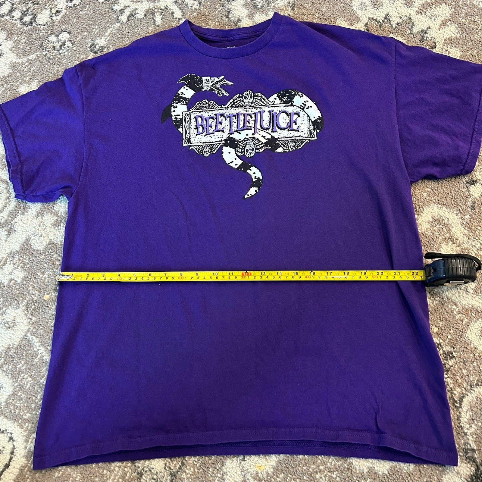 OFFICIAL Beetlejuice Graphic Tee – Men’s Size X-Large – GREAT CONDITION