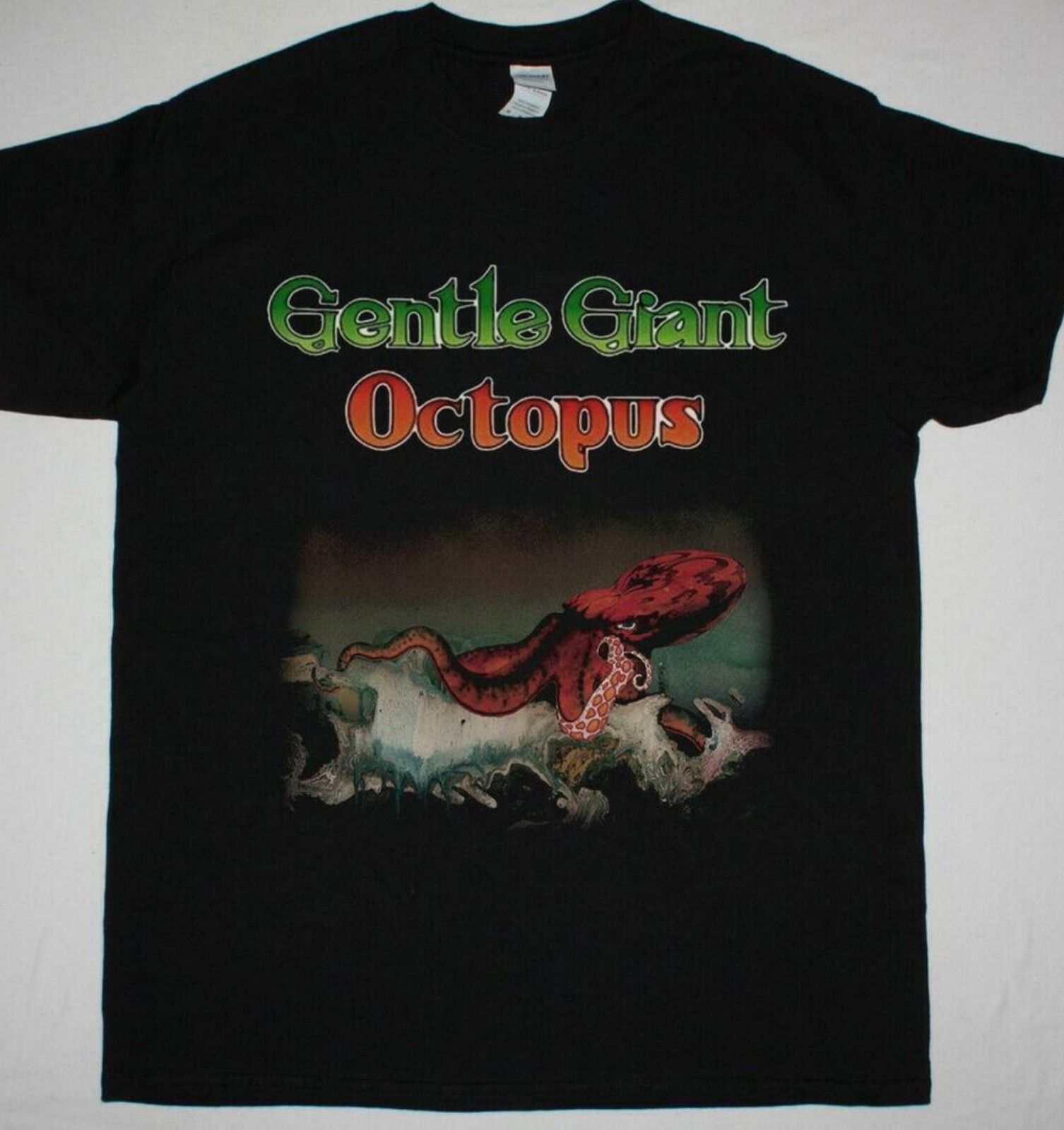 Gentle Giant Octopus Progressive Rock Yes Camel T-Shirt Holiday Gift Unisex Tee