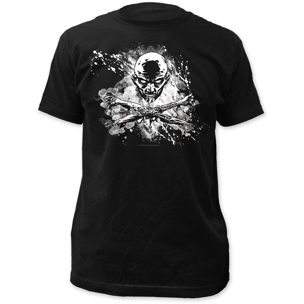 Walking Dead Series Skull and Bones Cotton T Shirt (Size: Sm, Md, Lg and 2XL)