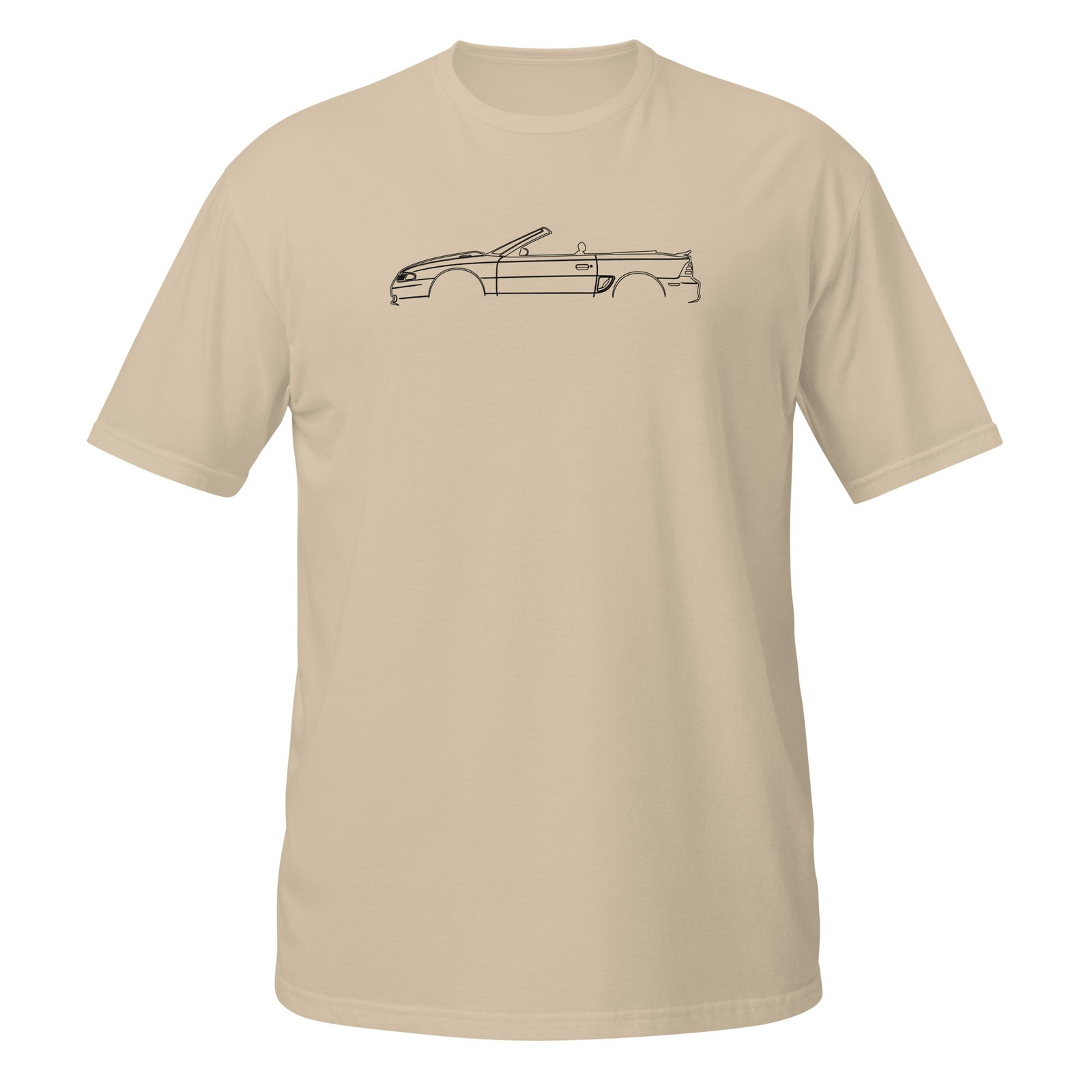 Comfy T-Shirt For Ford Mustang GT 1994-95 Convertible Car Lovers Birthday Gift