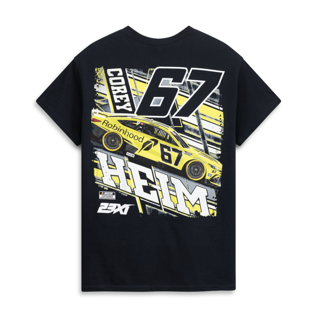 Corey Heim Robinhood #67 T Shirt NASCAR 23XI Racing Driver Tee