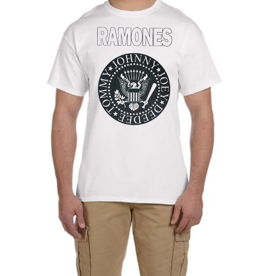 RAMONES PUNK ROCK Black T Shirt