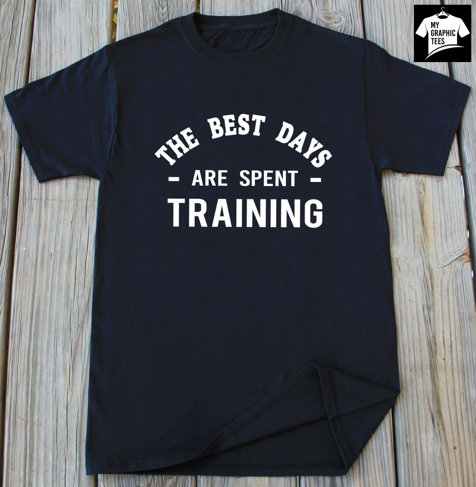 Training T-Shirt Gym Sports Trainer Training Workout Weightlifting Tee Shirt