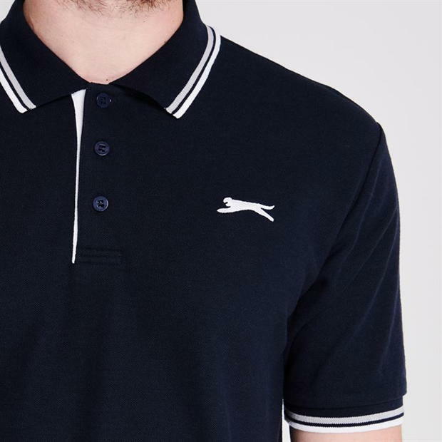 SLAZENGER POLO SHIRT T SHIRT PIQUE GOLF TENNIS S M L XL XXL 2XL 3XL 4XL